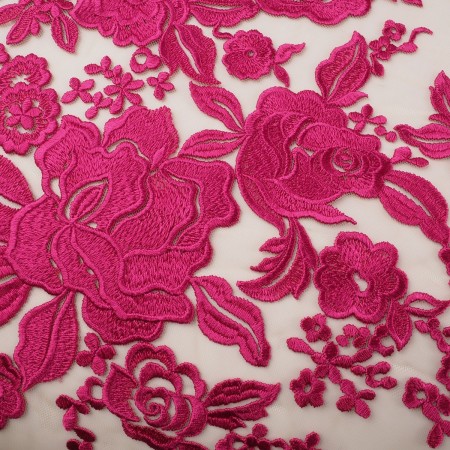 Tul manila fucsia fresa