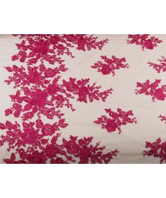 Tul manila fucsia fresa