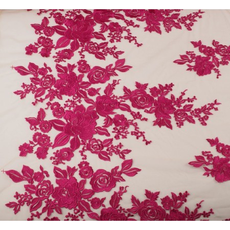 Tul manila fucsia fresa