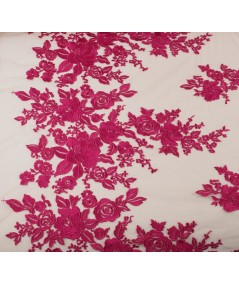 Tul manila fucsia fresa