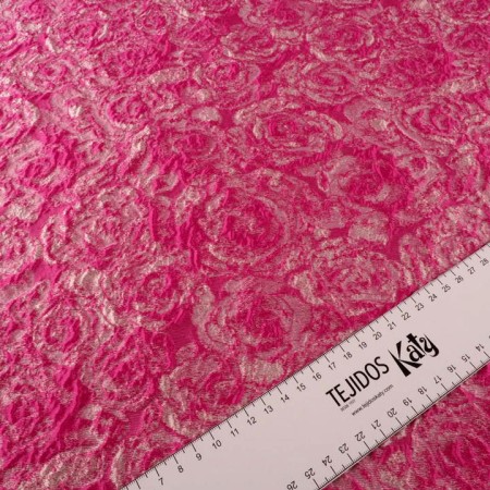 Brocado en rosa silvestre