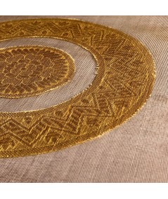 Fantasía jacquard oro