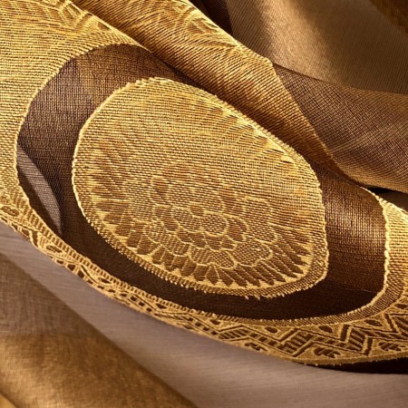 Fantasía jacquard oro