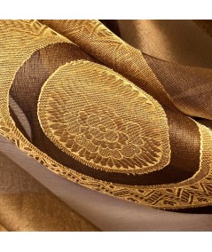 Fantasía jacquard oro