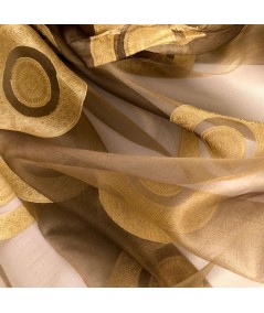 Fantasía jacquard oro