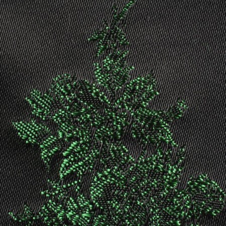 Brocado verde filigrana 