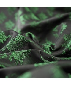 Brocado verde filigrana 