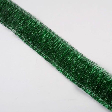 Pasamanería verde lurex