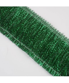 Pasamanería verde lurex