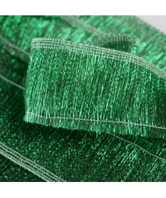 Pasamanería verde lurex