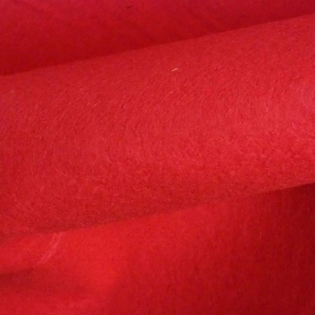 Fieltro rojo 1 milímetro