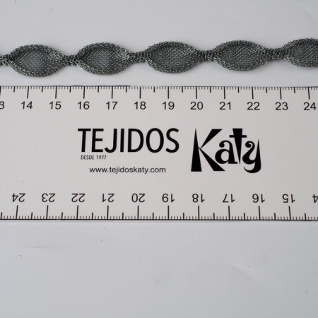 Pasamanería metal plata