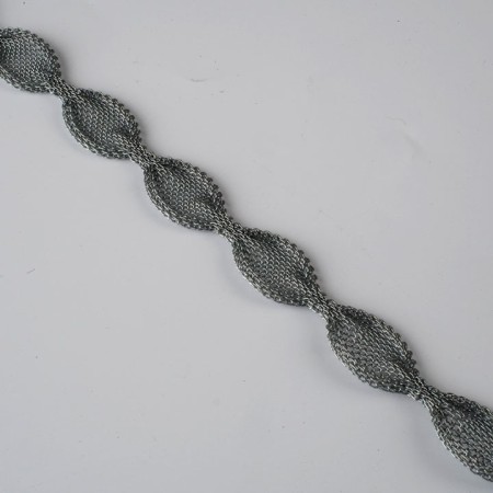 Pasamanería metal plata