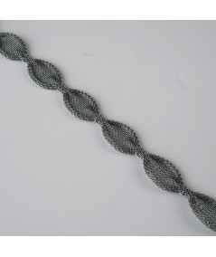 Pasamanería metal plata