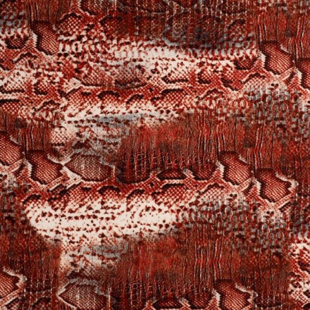 Bielastico animal print tonos teja