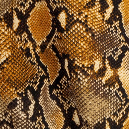 Georgette estampado pyton