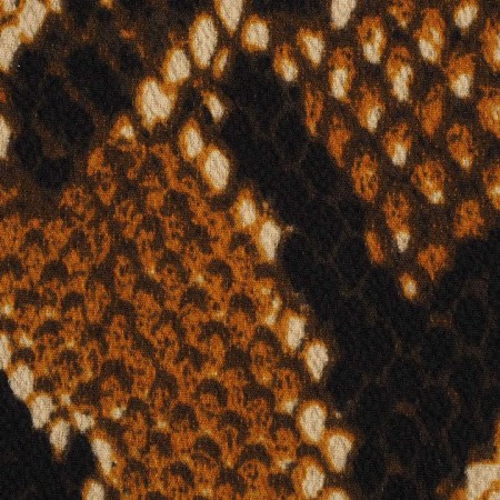 Georgette estampado pyton