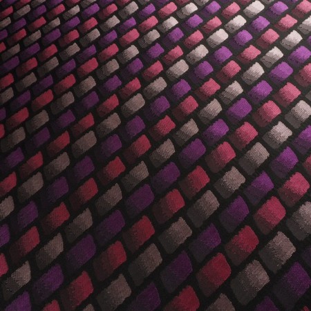 Jacquard malva teselas