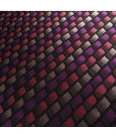 Jacquard malva teselas