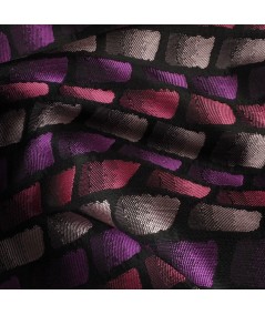 Jacquard malva teselas