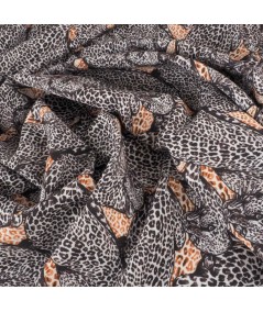 Crepé estampado felinos