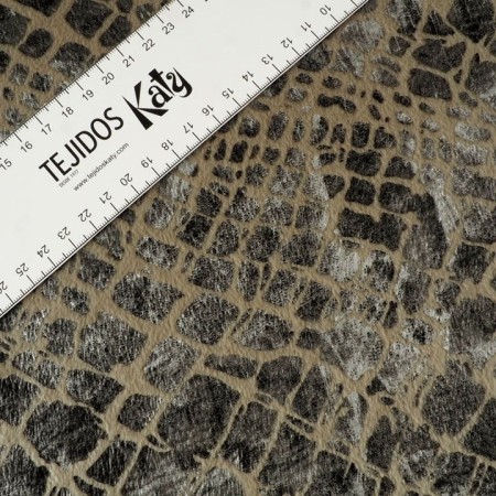 Velour animal print