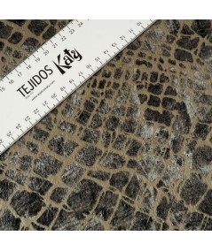 Velour animal print