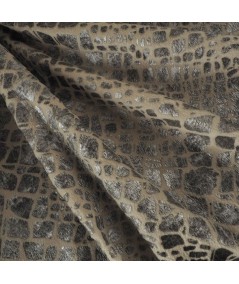 Velour animal print