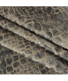 Velour animal print