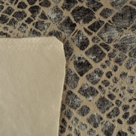 Velour animal print