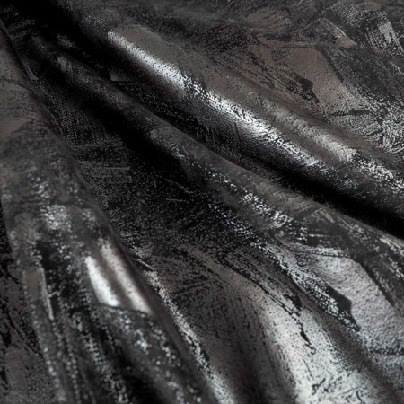 Velour black print