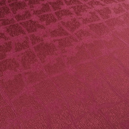 Brocado granate jacquard