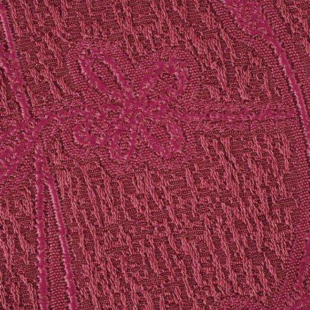 Brocado granate jacquard