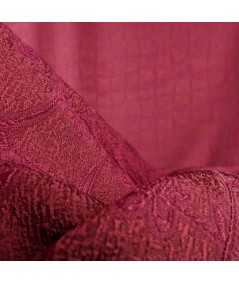 Brocado granate jacquard