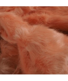 Pelo rosa salmón