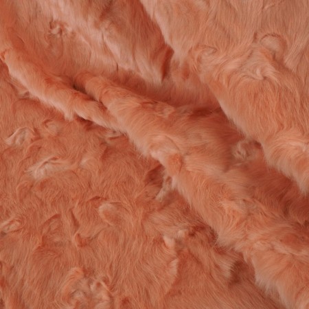 Pelo rosa salmón