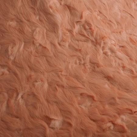 Pelo rosa salmón