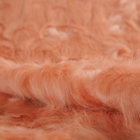 Pelo rosa salmón