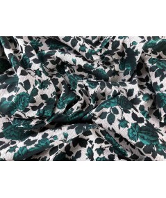 Jacquard flores botella