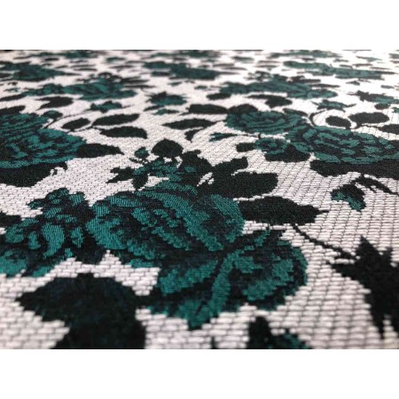 Jacquard flores botella