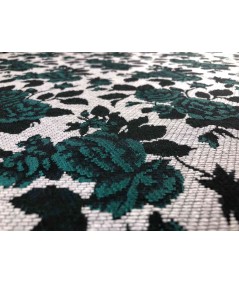 Jacquard flores botella