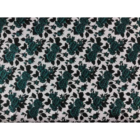 Jacquard flores botella