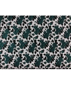 Jacquard flores botella