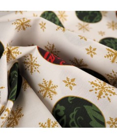 Mantelería bolas de navidad