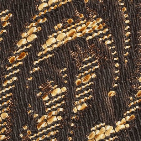 Jacquard filigranas marrones
