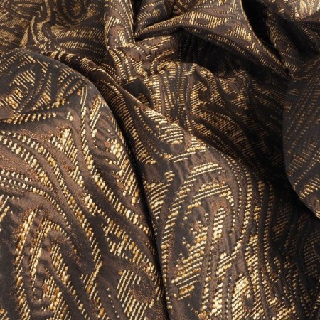 Jacquard filigranas marrones