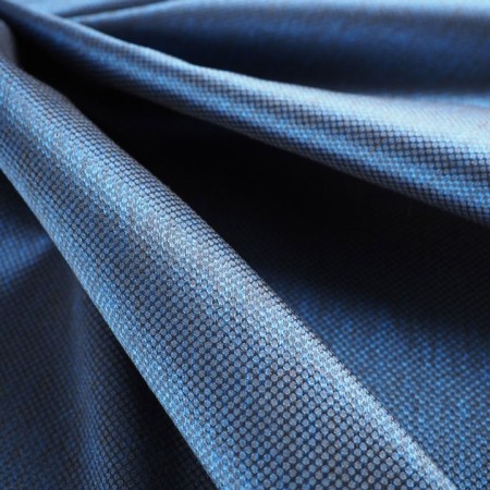 Jacquard brillantes azul noche