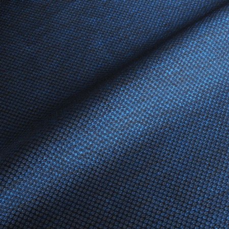 Jacquard brillantes azul noche