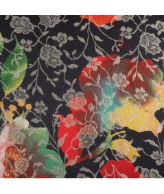 Jacquard estampado flores