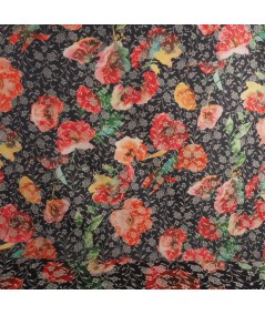 Jacquard estampado flores